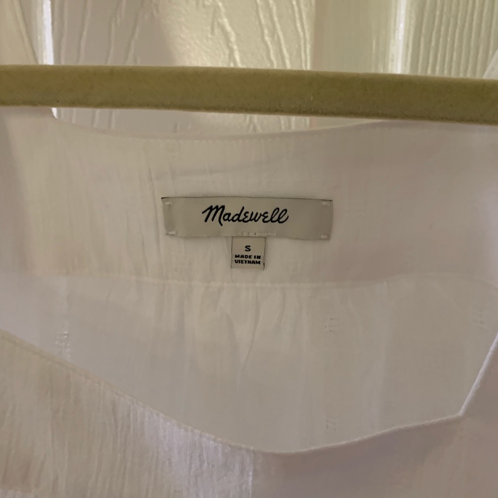 Madewell Flutter Sleeve blouse - Picture 4 of 4